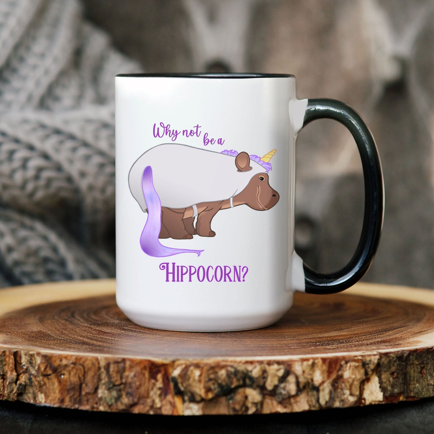 Hippocorn 15 oz Mug