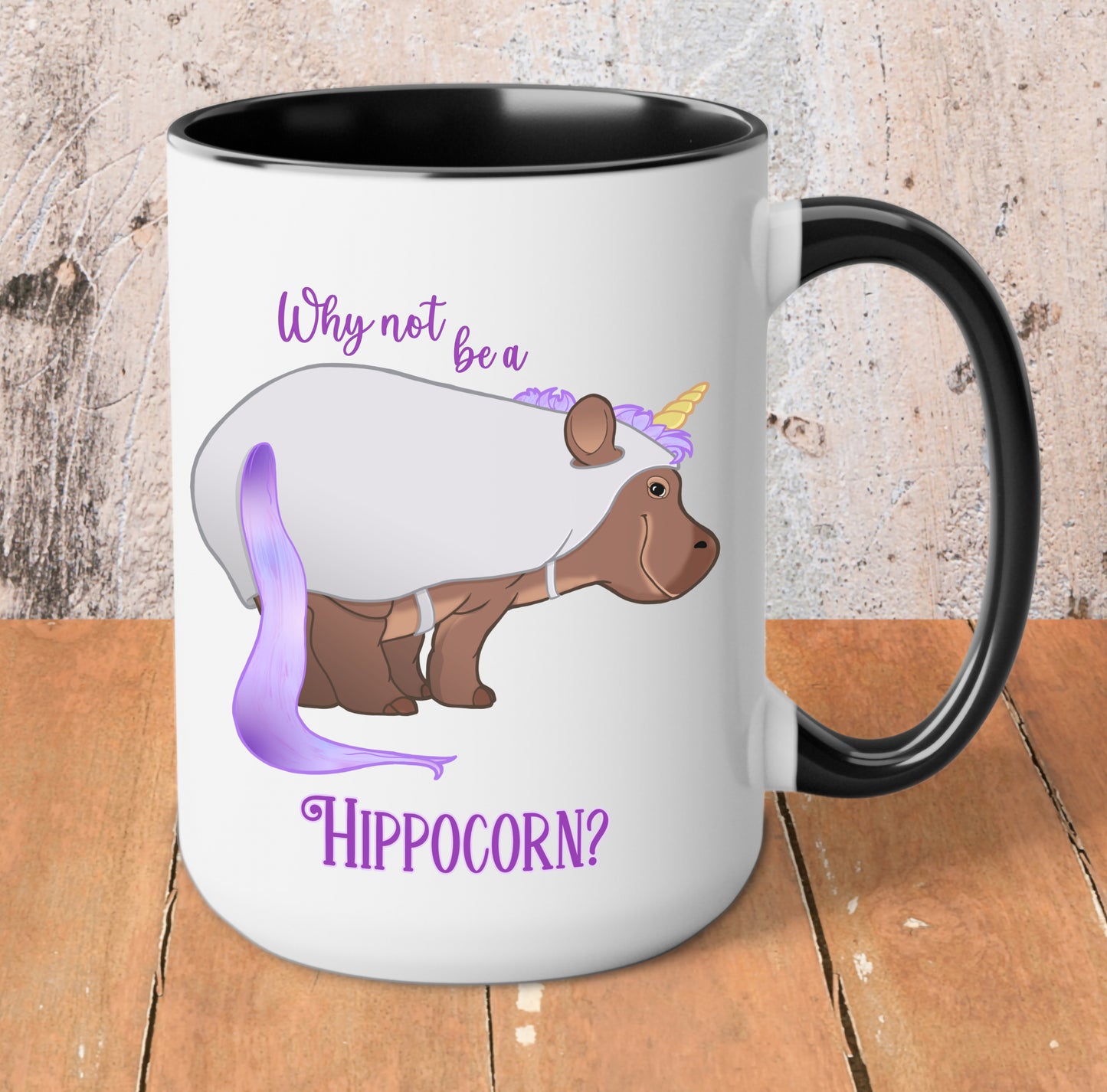 Hippocorn 15 oz Mug