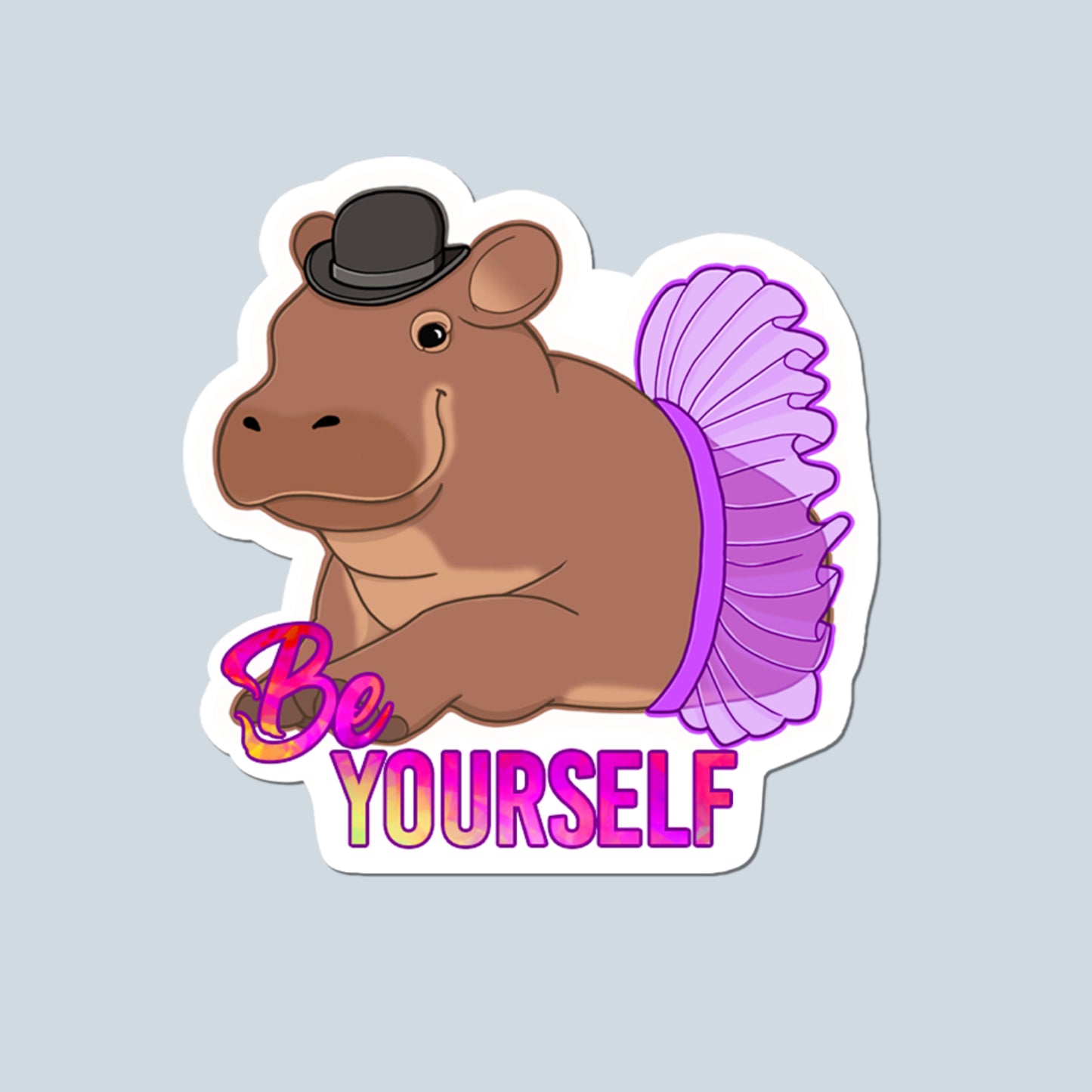 Dash Be Yourself Vinyl Sticker