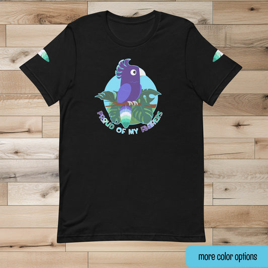 Gay Pride Bird Unisex T-shirt