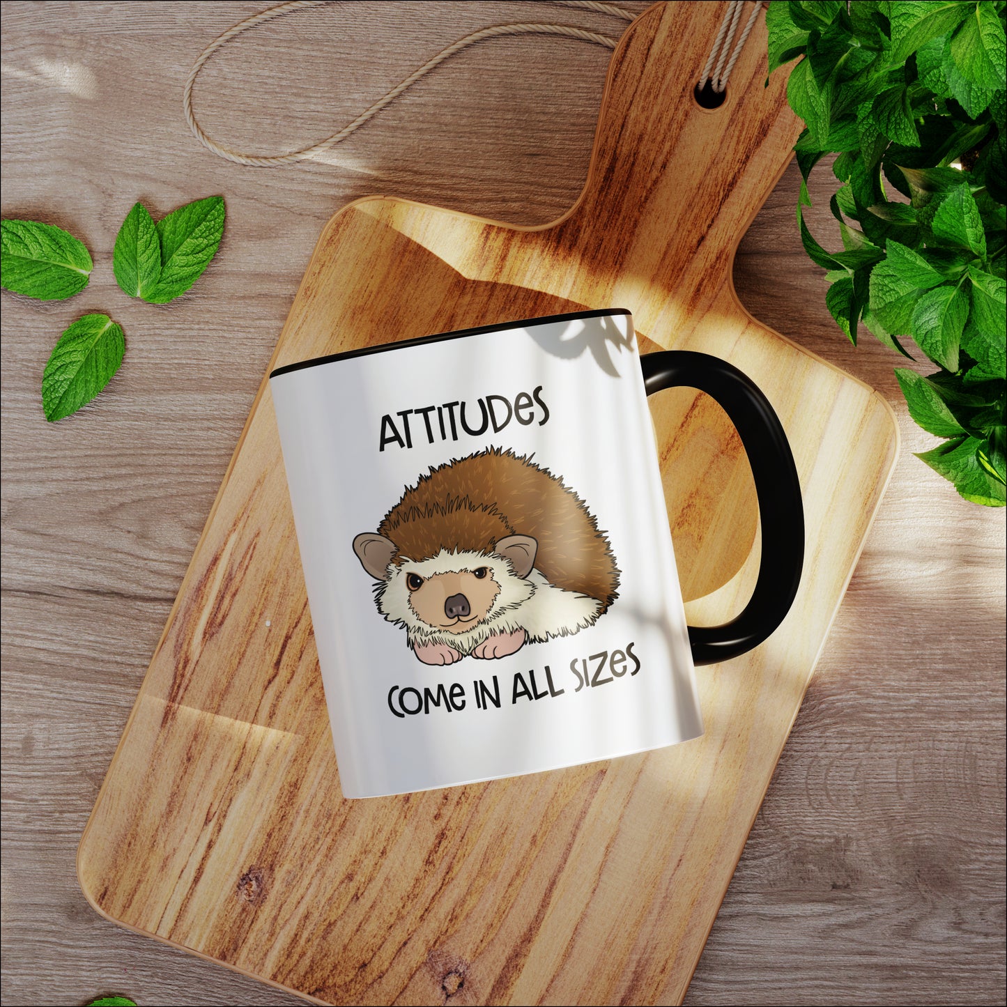 Hedgehog Attitude 11 oz Mug