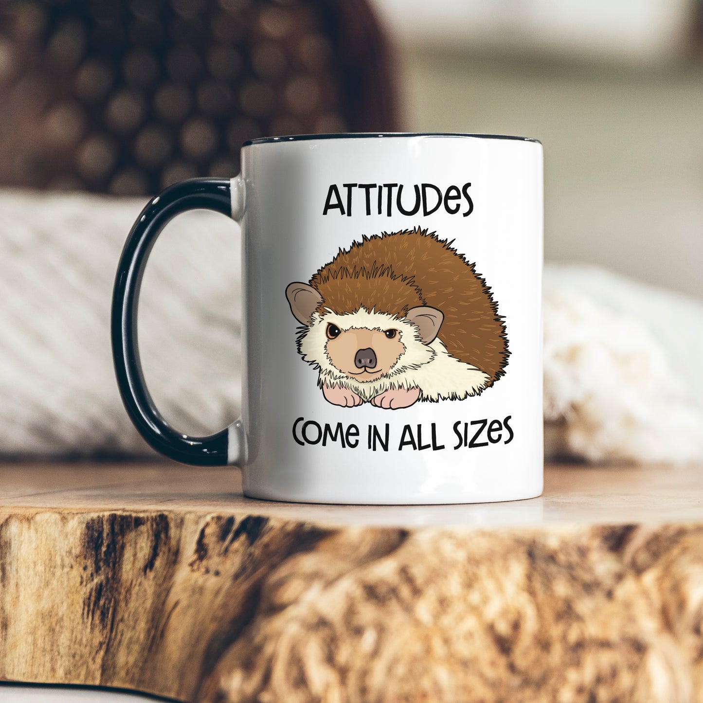 Hedgehog Attitude 11 oz Mug