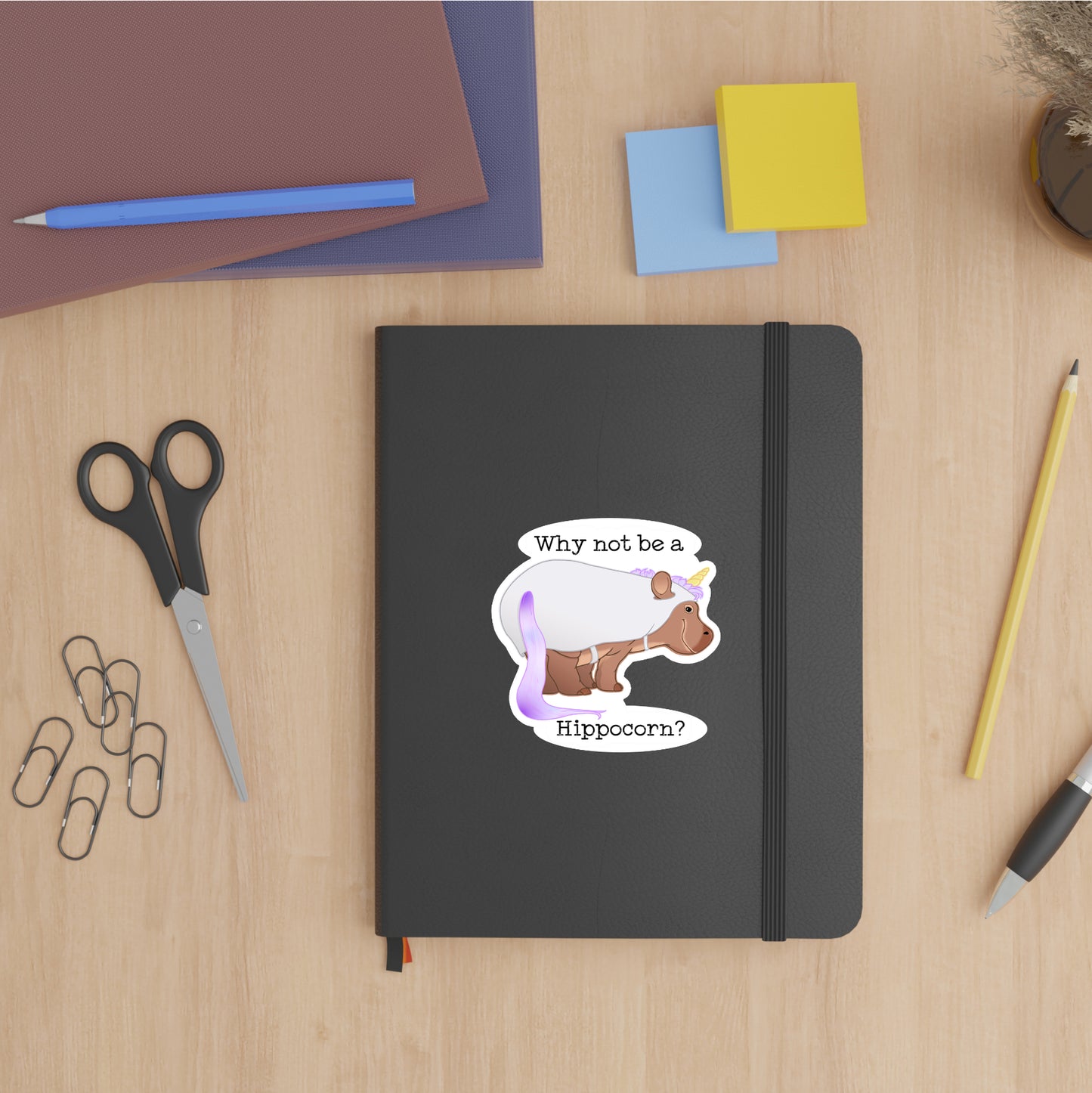 Dash the Hippocorn Vinyl Sticker