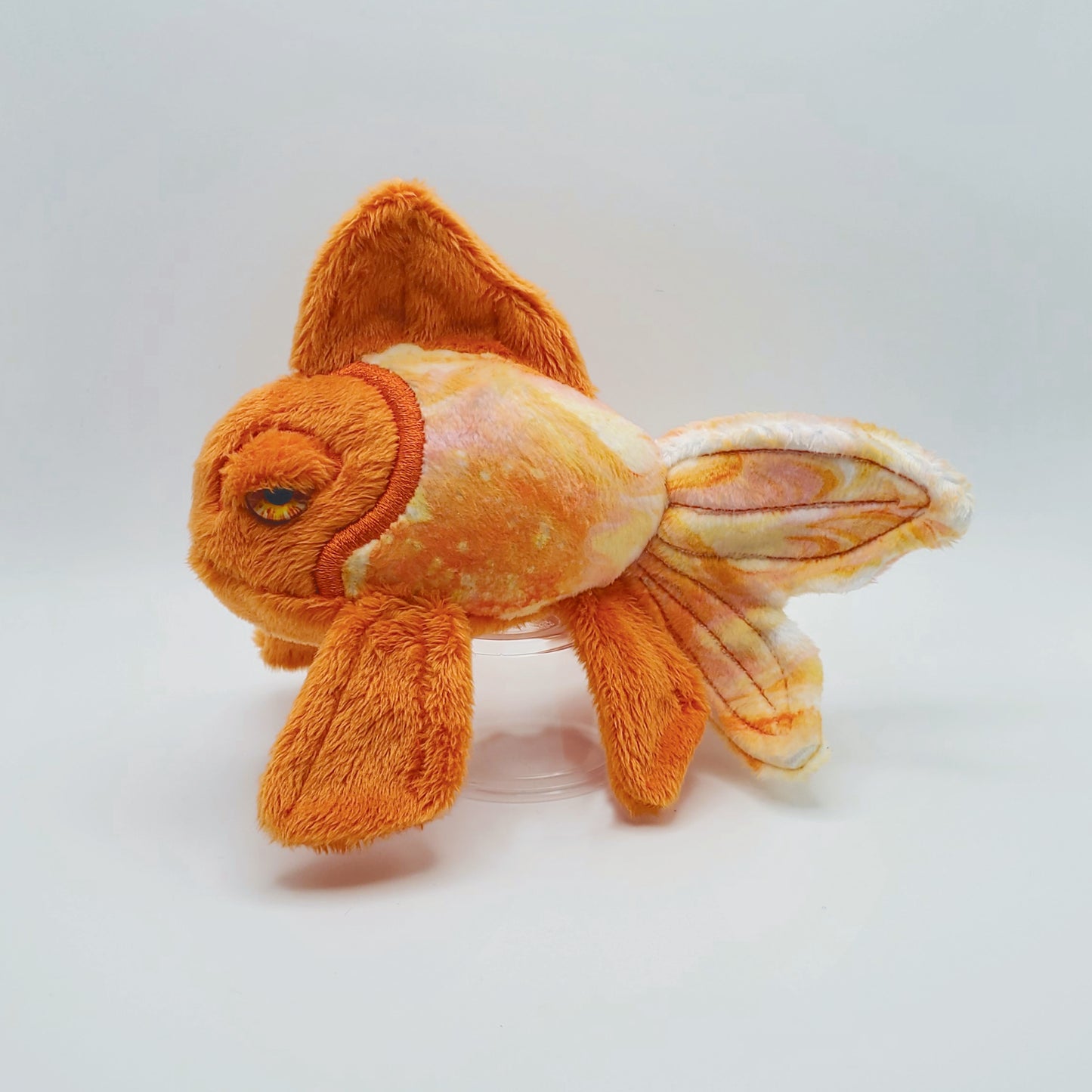 Orange Grumpfin Anniversary Plush