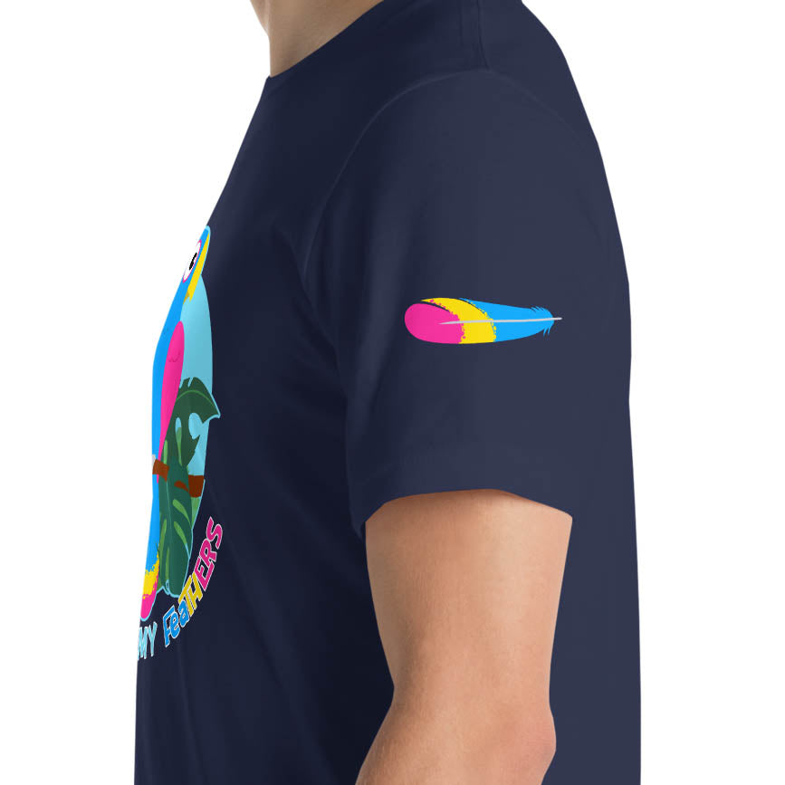 Pansexual Pride Bird Unisex T-shirt