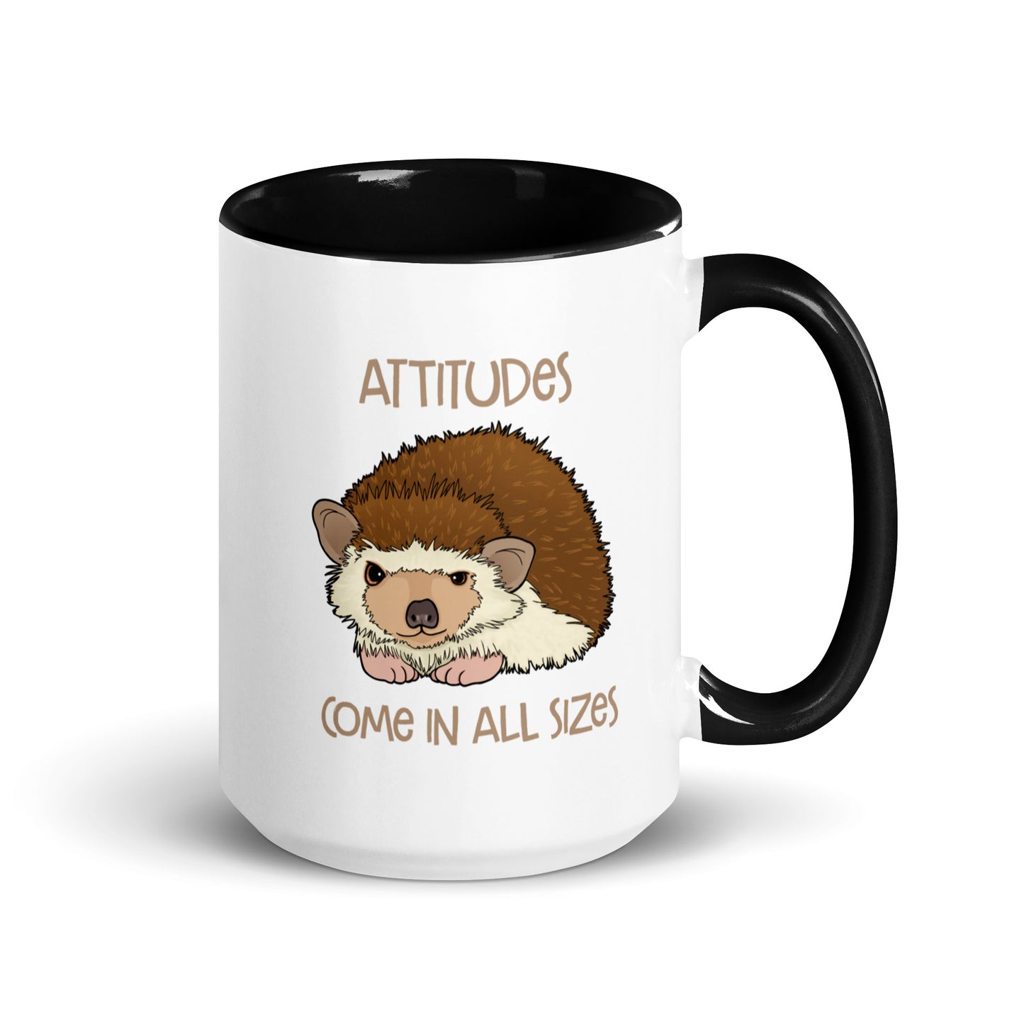 Hedgehog Attitude Mug in two sizes